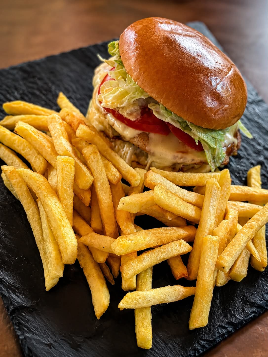 cézár burger menü